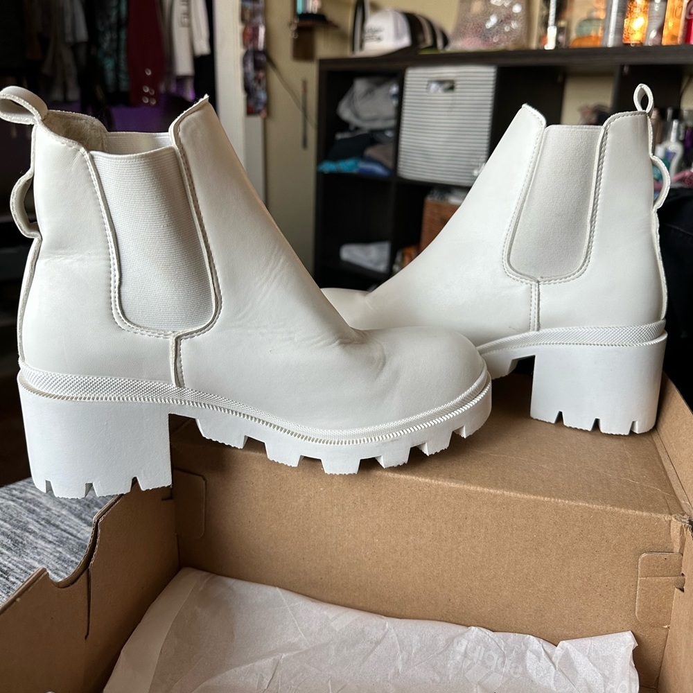 White Booties